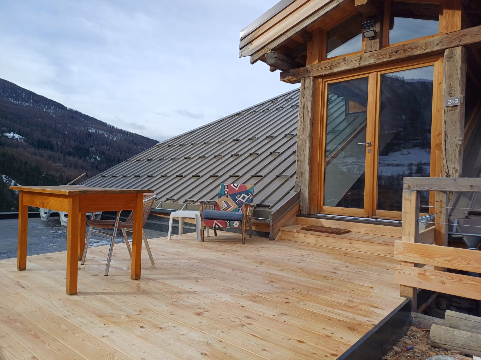 Terrasse et bardage
